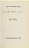 GOREY, EDWARD. THE UNSTRUNG HARP; Or, Mr. Earbrass Writes a Novel * The Listing Attic.